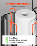 ToiletShield™ Free-Standing Toilet Paper Holder with Shelf – Matte Black