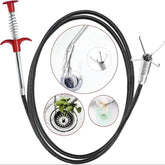 ToiletShield™ Drain Snake – 63–160cm Clog Remover for USA Bathrooms