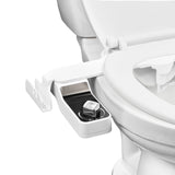 ToiletShield™ Ultra-Thin Bidet Attachment – Dual Nozzles, Adjustable Spray