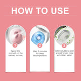 ToiletShield™ Floral Scent Deodorant And Toilet Cleaner