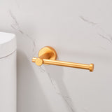 ToiletShield™ Brushed Gold Toilet Paper Holder For American Toilets