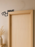 ToiletShield™ Funny Toilet Paper Metal Bathroom Wall Art