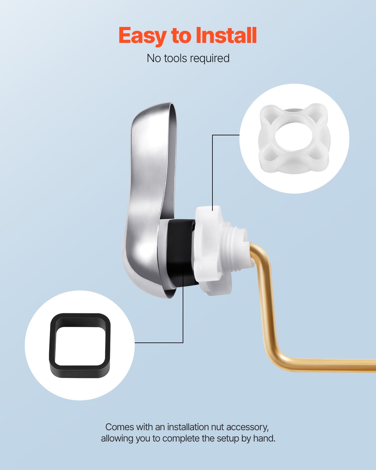 ToiletShield™ Universal Side Mount Toilet Handle – Easy Install & Durable