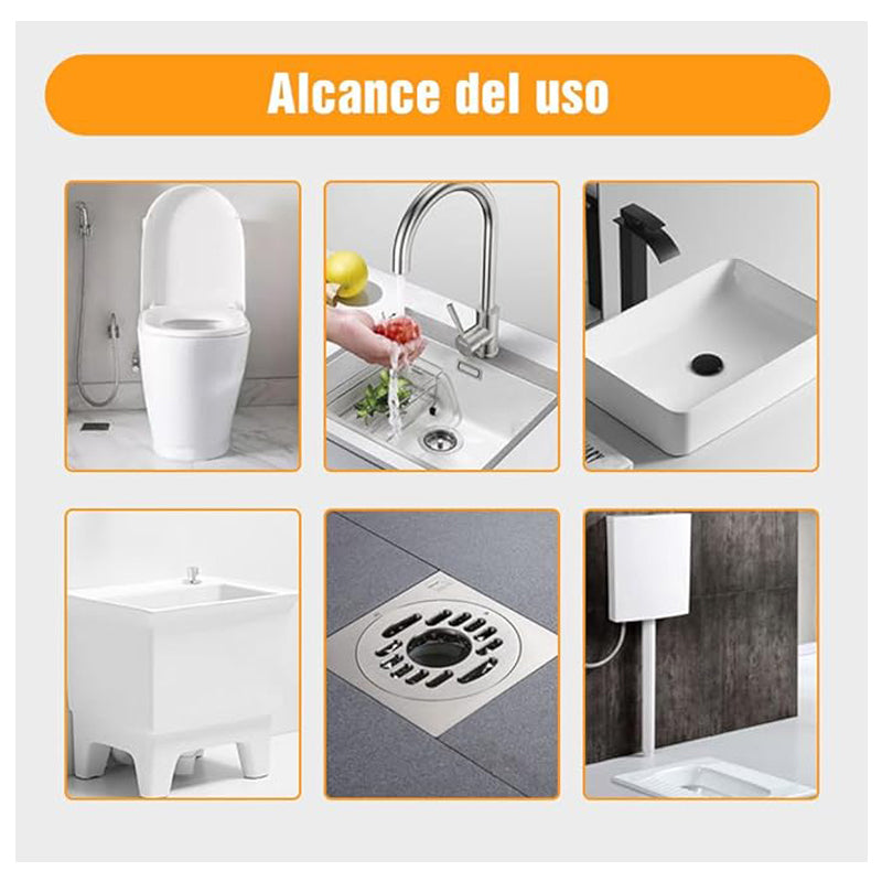 ToiletShield™ 60cm Flexible Pipe Grabber – 4-Claw Reacher Tool USA