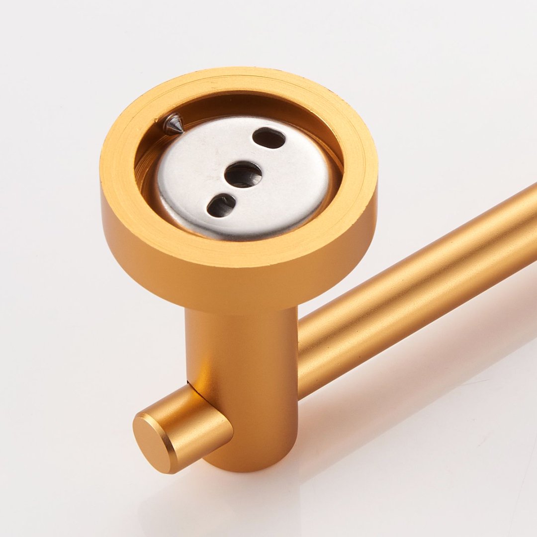 ToiletShield™ Brushed Gold Toilet Paper Holder For American Toilets