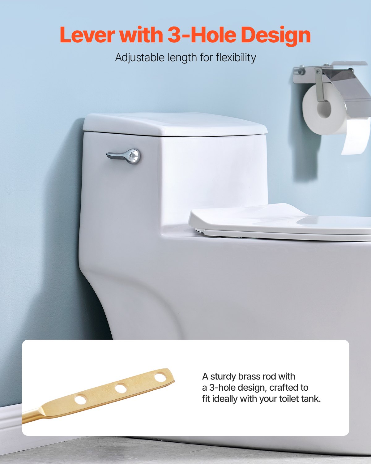 ToiletShield™ Universal Side Mount Toilet Handle – Easy Install & Durable