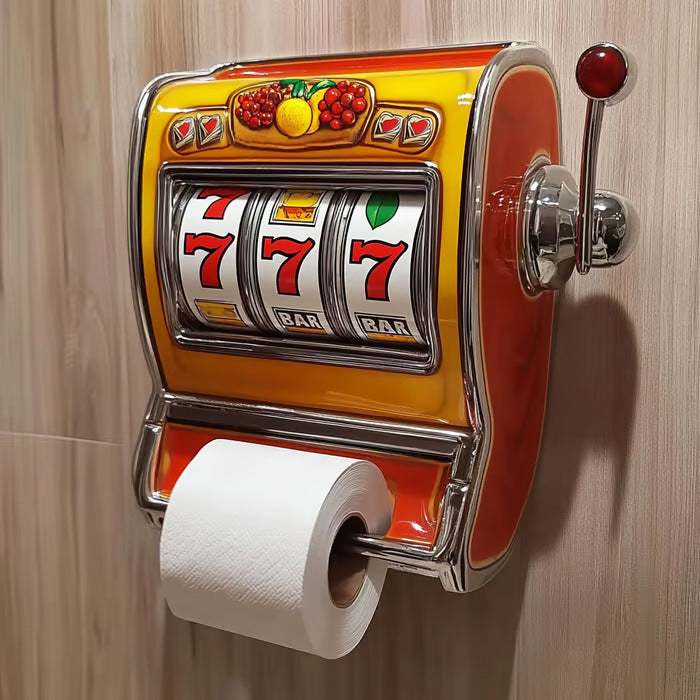 ToiletShield™ Creative Vending Machine Toilet Paper Holder – USA Ready
