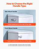 ToiletShield™ Universal Side Mount Toilet Handle – Easy Install & Durable