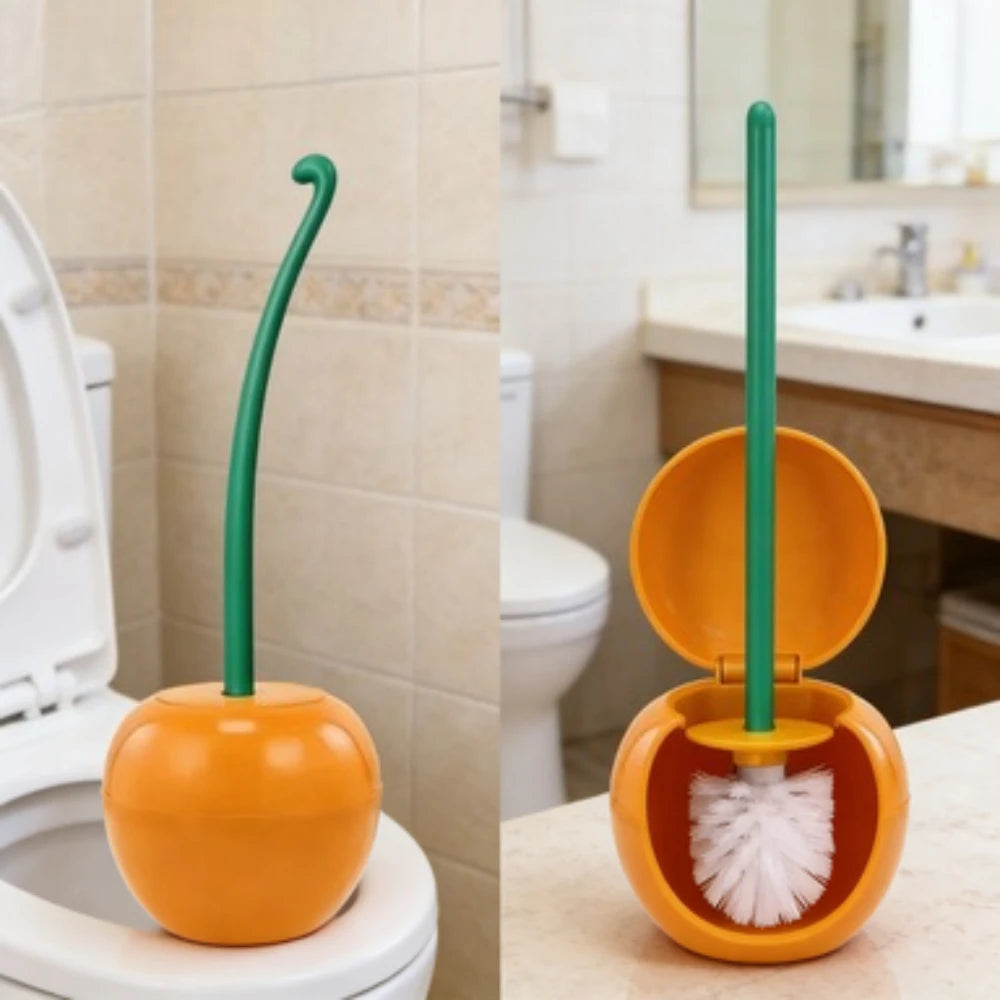 ToiletShield™ Creative Cherry Shape Toilet Brush Set