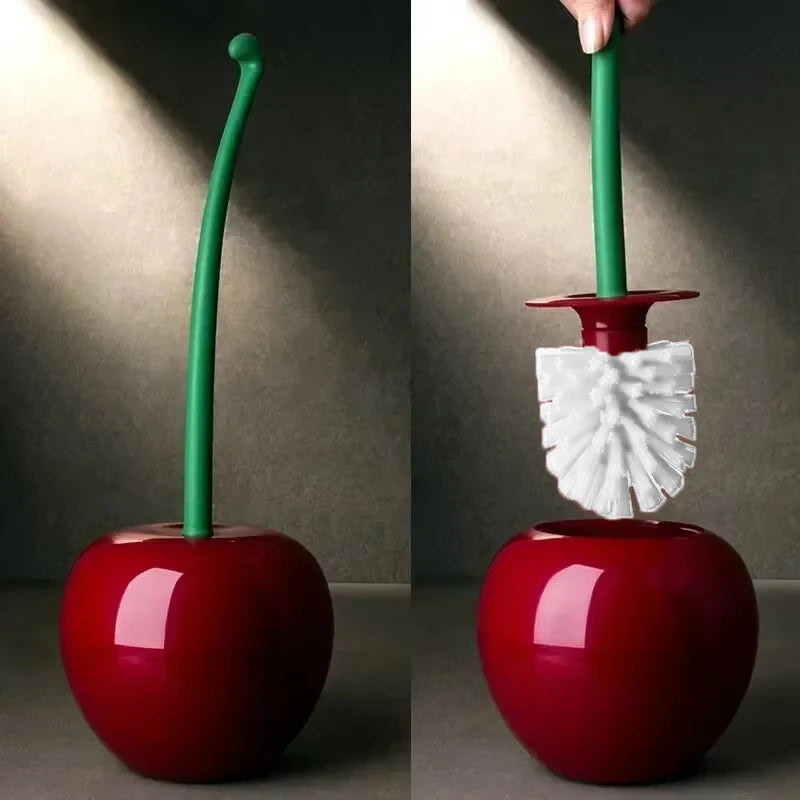 ToiletShield™ Creative Cherry Shape Toilet Brush Set