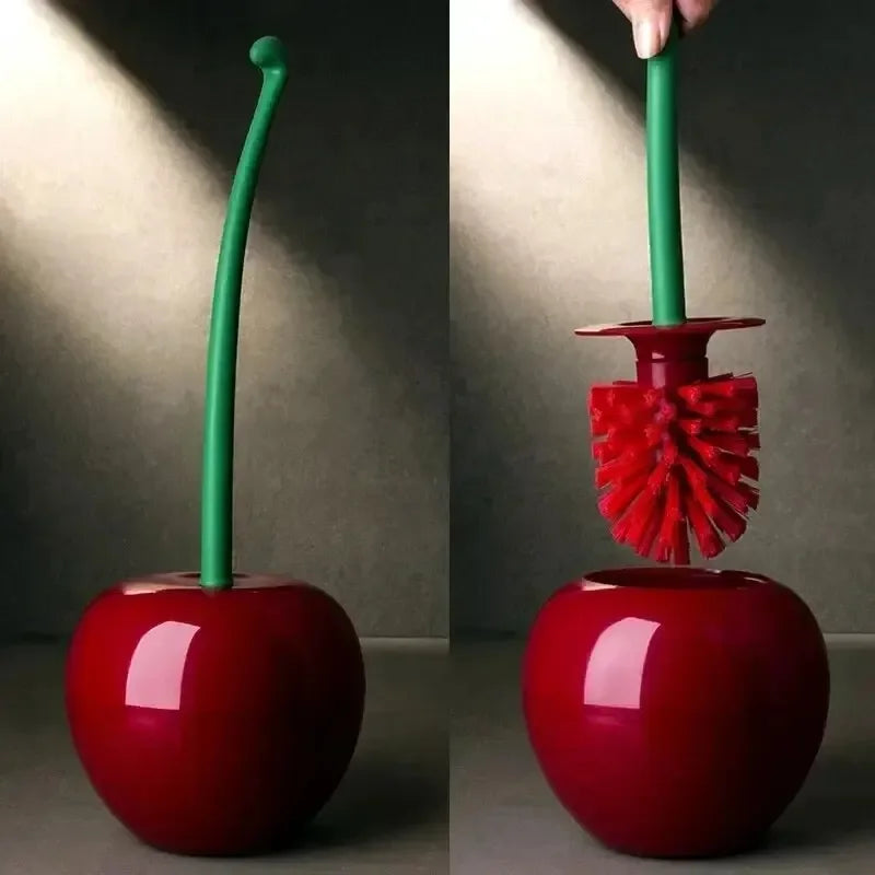 ToiletShield™ Creative Cherry Shape Toilet Brush Set
