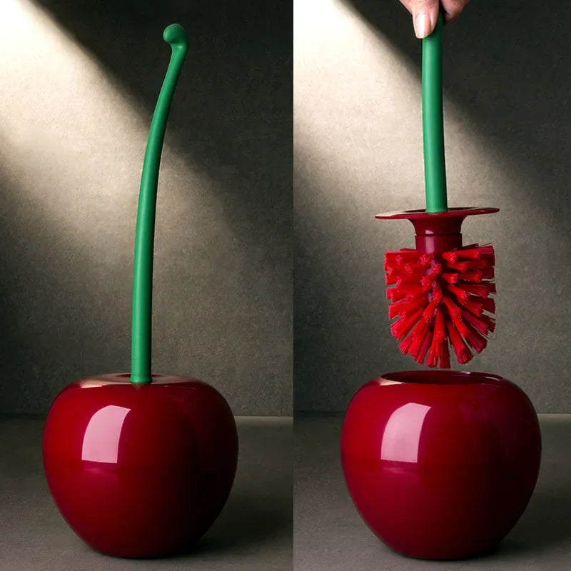 ToiletShield™ Creative Cherry Shape Toilet Brush Set