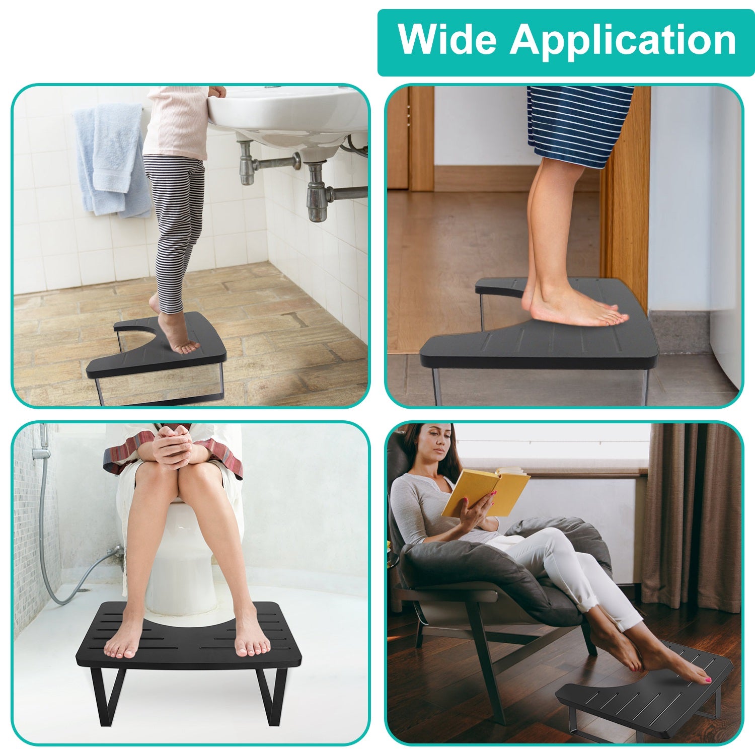 ToiletShield™ Potty Stool - Ergonomic Comfort & Healthy Bathroom Posture