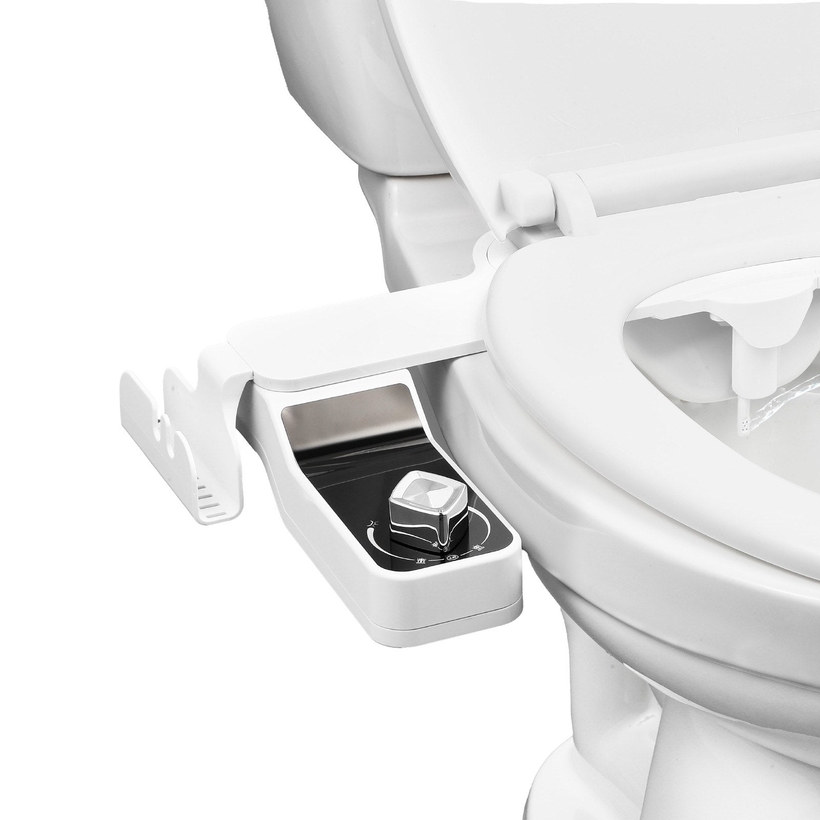 ToiletShield™ Ultra-Thin Bidet Attachment – Dual Nozzles, Adjustable Spray
