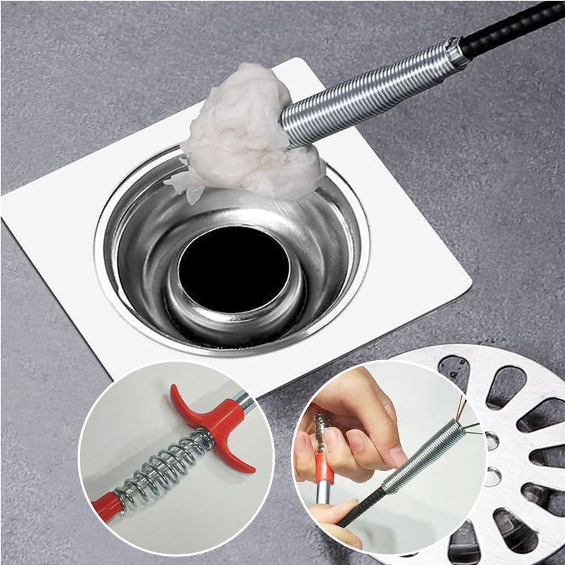 ToiletShield™ 60cm Flexible Pipe Grabber – 4-Claw Reacher Tool USA