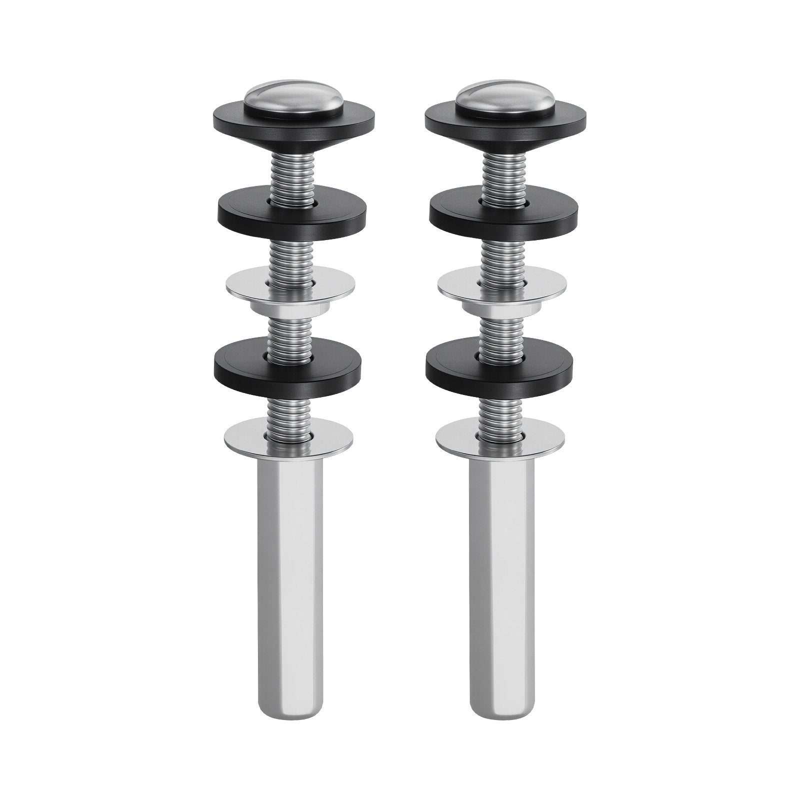 ToiletShield™ Universal Stainless Steel Toilet Bolts | No Wobble Fix