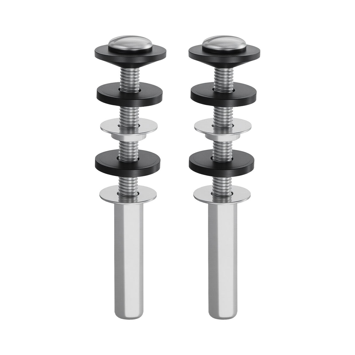 ToiletShield™ Universal Stainless Steel Toilet Bolts | No Wobble Fix
