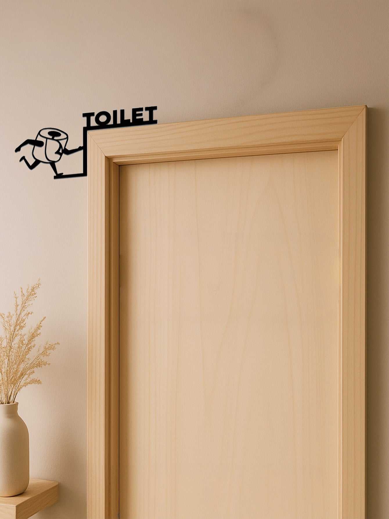 ToiletShield™ Funny Toilet Paper Metal Bathroom Wall Art